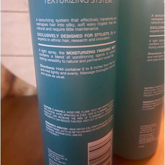2x SoftSheen Carson Wave Nouveau Moisturizing/Texturizing Finishing Mist, 16.9oz - Picture 2 of 3